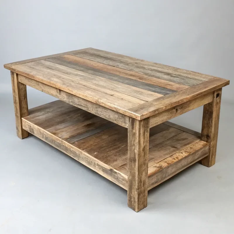 Rustic Wooden Coffee Table